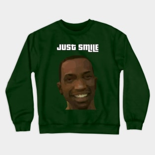 CJ Just Smile Crewneck Sweatshirt